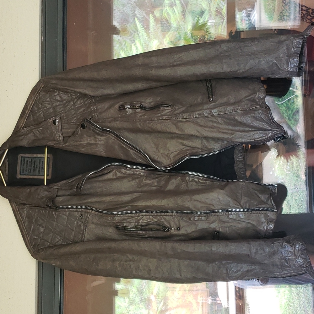 All Saints UK - Conroy Biker Jacket - SM